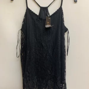 KAH London Black Lace Top