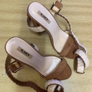 JUMEX Camel Block Heels