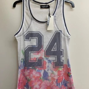 Fashion Union Floral Mesh Tank Top