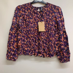 Pieces Floral Print Top XS