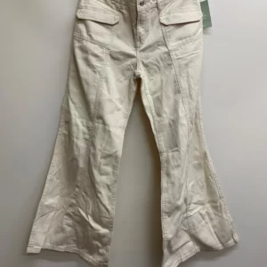 H&M Women's Flared Jeans Size 14 Cream