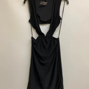 Black Sleeveless Mini Dress