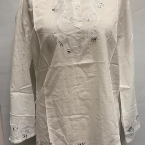 White Long Sleeve Blouse