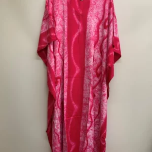 Bali Baik Women's Pink Rayon Kaftan