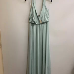 Jolie Moi Mint Green Maxi Dress Size 14