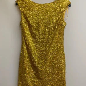 Yellow Sequin Dress