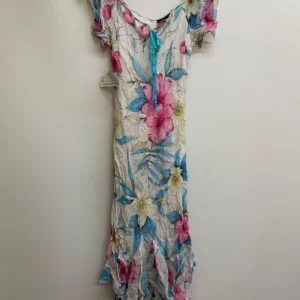 Floral Maxi Dress with Ruffles