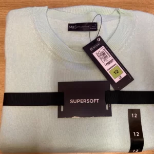 M&S Collection Supersoft Sweater Size 12 Mint
