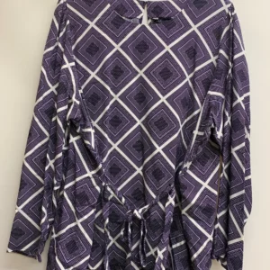 M&S Collection Purple Patterned Top