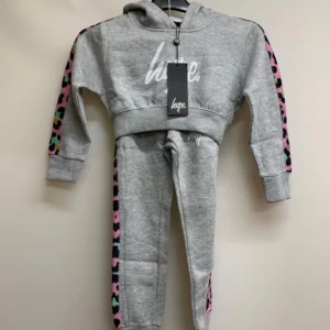 Hype Kids Grey Tracksuit 5-6 Years