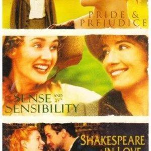 Pride and Prejudice / Sense and Sensibility / Shakespeare in Love