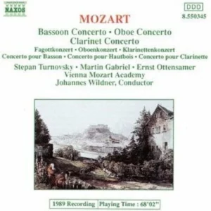 Mozart: Oboe/Bassoon/Clarinet Concertos