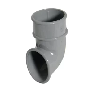 RBM3 50mm Round Downpipe Shoe Grey Miniflo