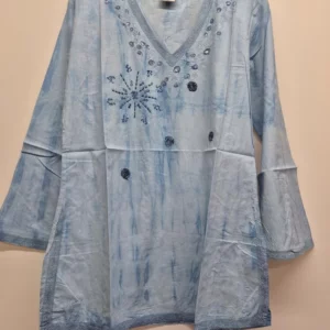 Embroidered Tunic Top