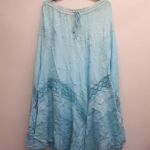 vintage turquise skirt