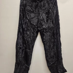 Black Velour Pants