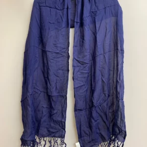 Navy Blue Viscose Shawl