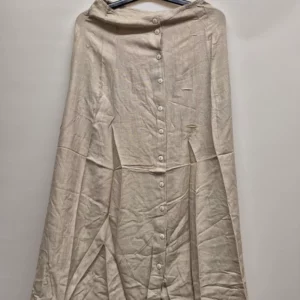 Long cream skirt