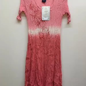 HerStyle Pink Embroidered Dress M