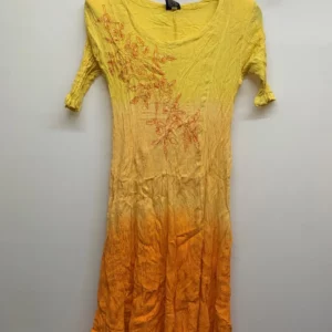 Her Style Yellow Orange Dress