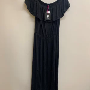 Off Shoulder Maxi Dress Black