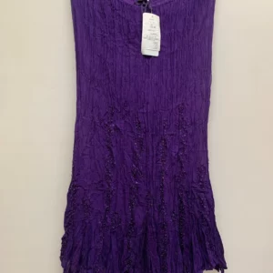 Purple Beaded Dress