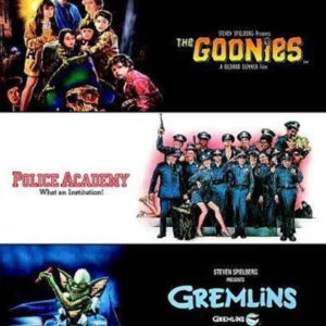 The Goonies/Police Academy/Gremlins