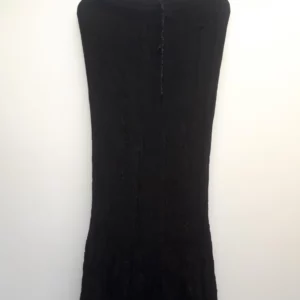 Vintage black long skirt