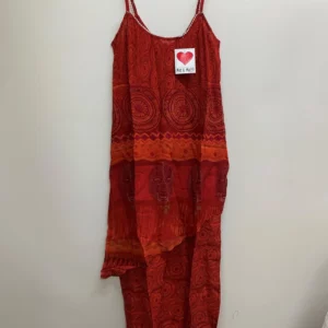 Mac & Maggie Red Maxi Dress L