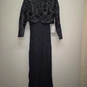 Long black dress
