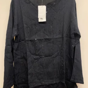 Classic Black Long Sleeve Top