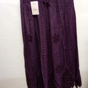 Vintage Purple Maxi Skirt