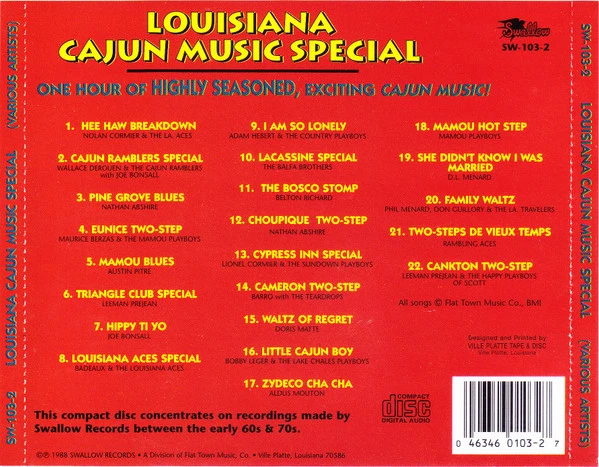 Louisiana Cajun Music Special