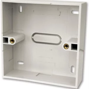 SX7057WH 27 mm Deep Plastic Back Box