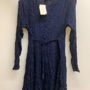 Her Style Navy Blue Dress L