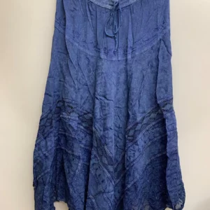 Classic Navy Maxi Skirt