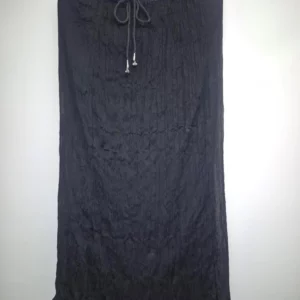 Long black skirt