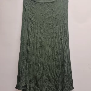 Crinkled Maxi Skirt